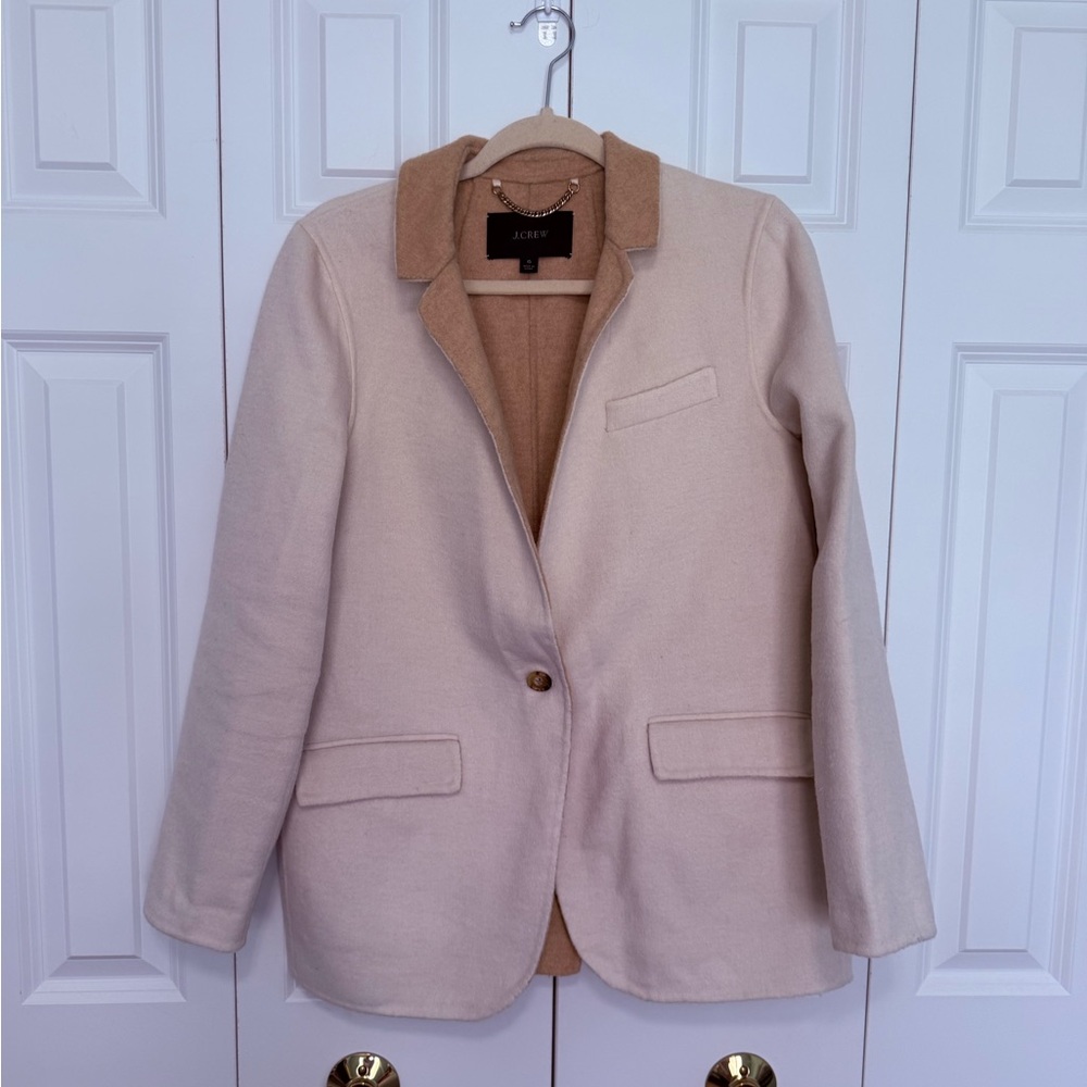 J. Crew Women's Cream Blazer